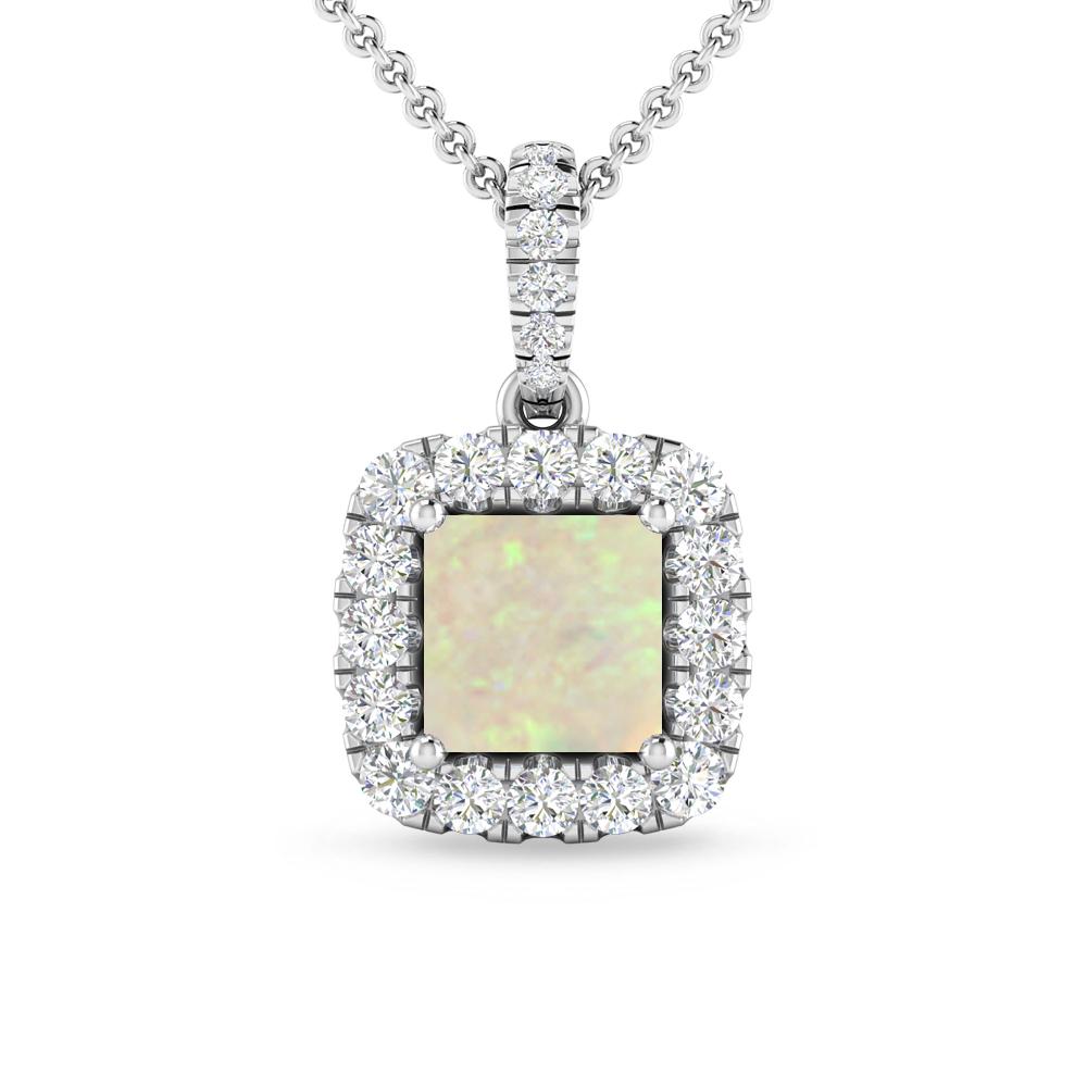 White Gold - Opal