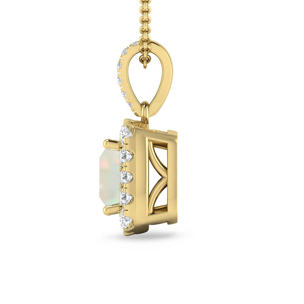 Yellow Gold - Opal