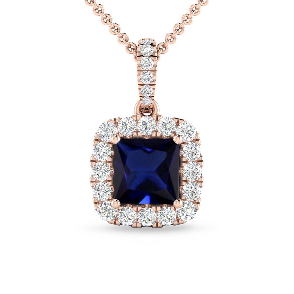 Rose Gold - Sapphire