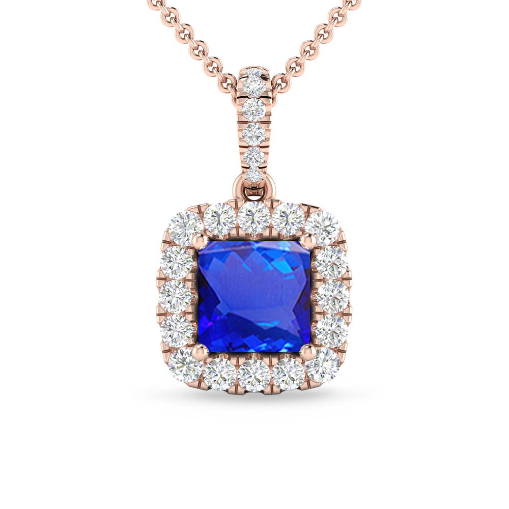 Rose Gold - Tanzanite