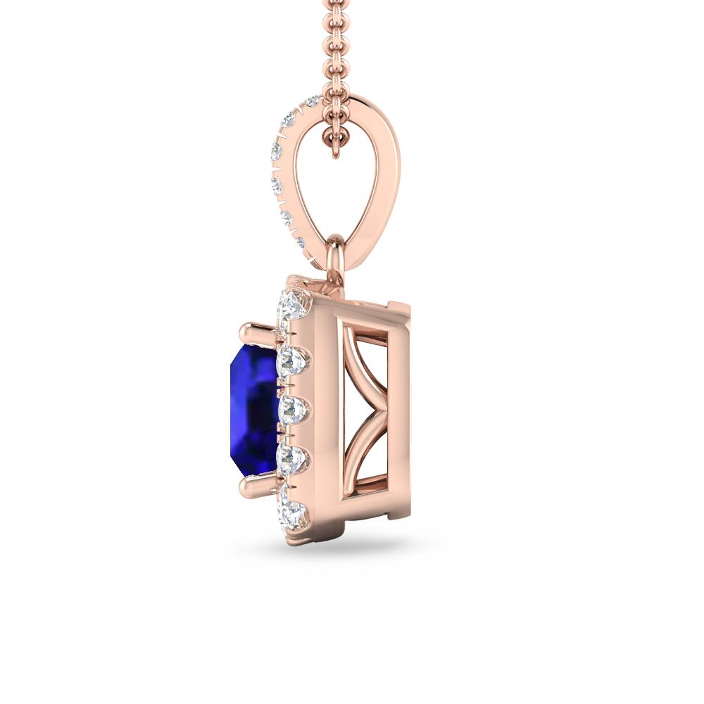 Rose Gold - Tanzanite