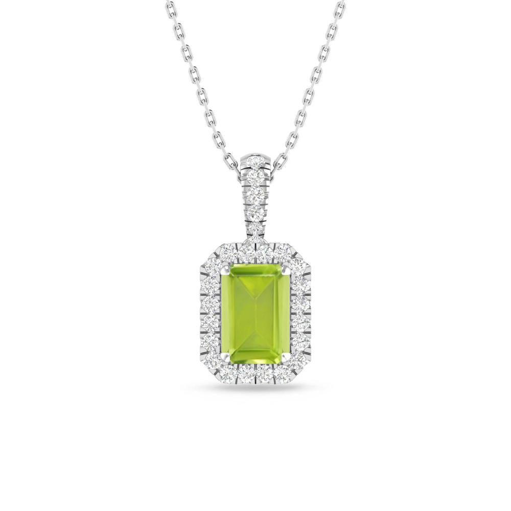 White Gold - Peridot