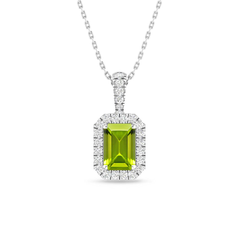 White Gold - Peridot