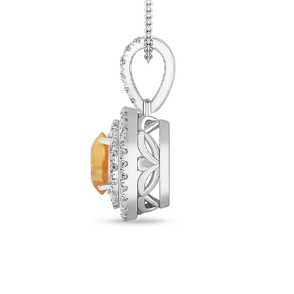 White Gold - Citrine