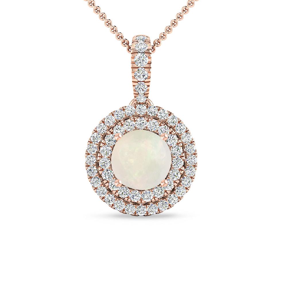 Rose Gold - Opal