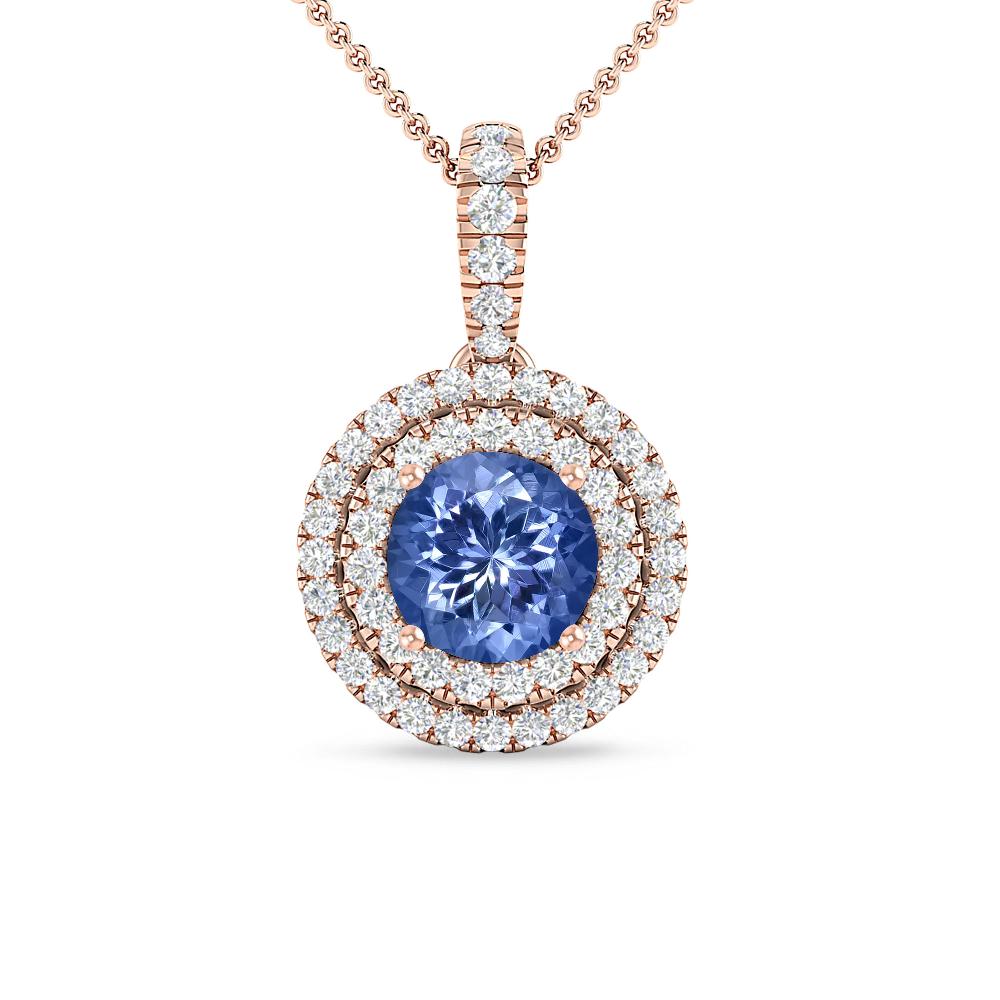 Rose Gold - Tanzanite