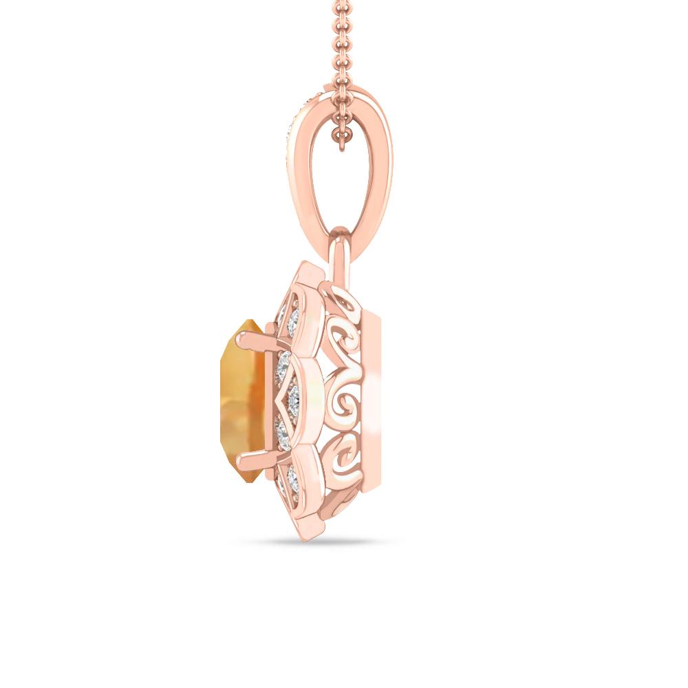 Rose Gold - Citrine