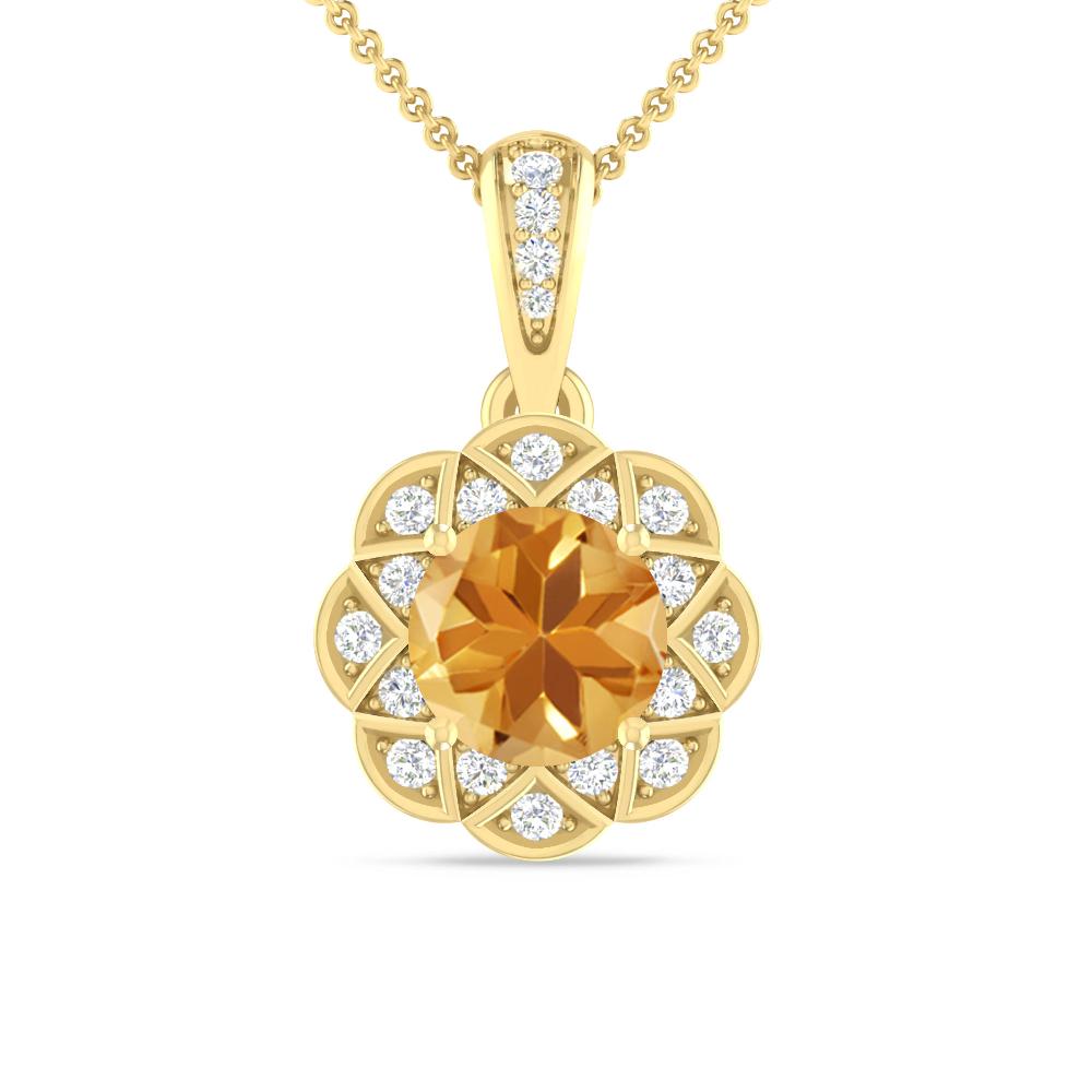 Yellow Gold - Citrine