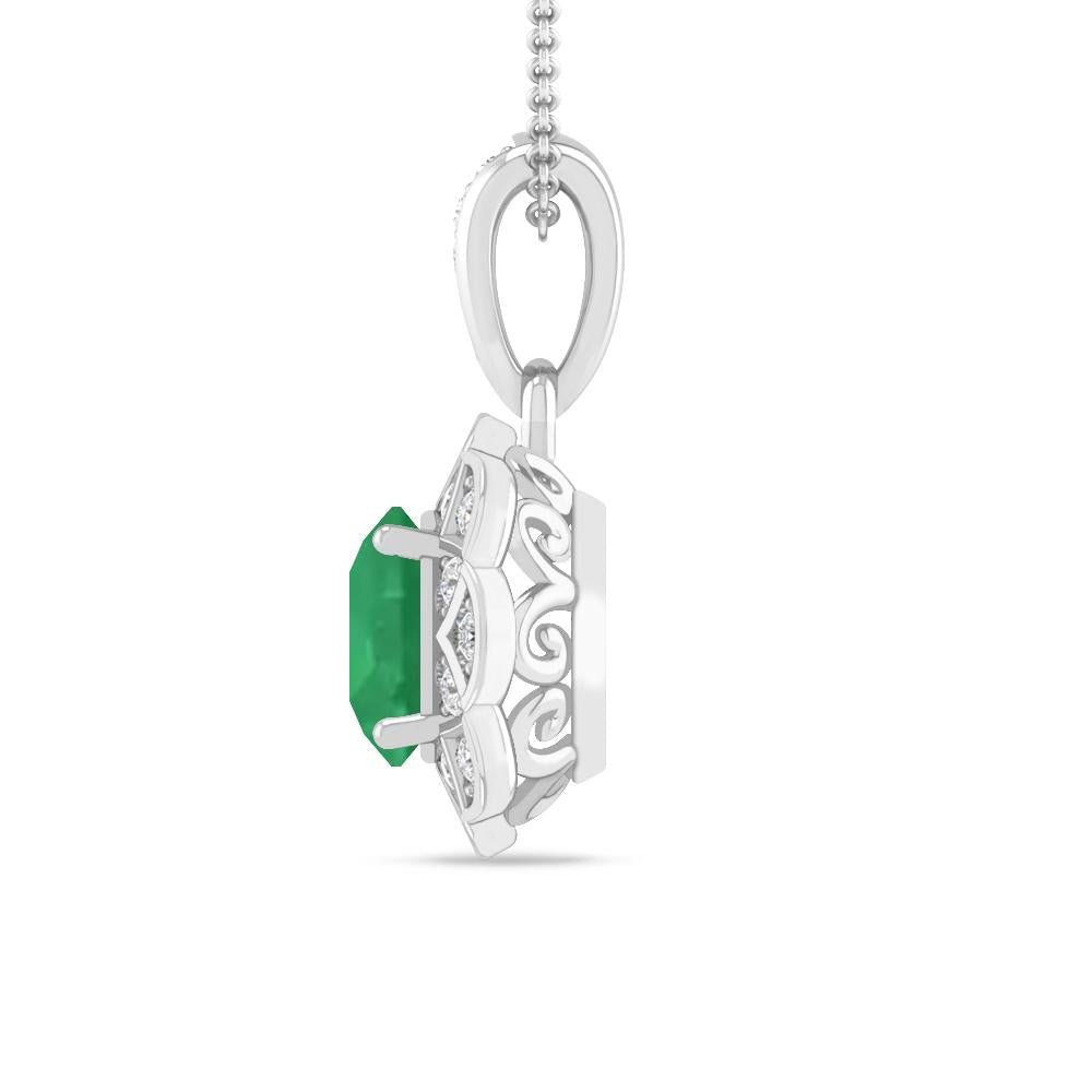 White Gold - Emerald