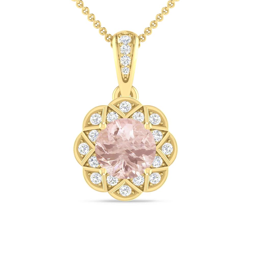 Yellow Gold - Morganite