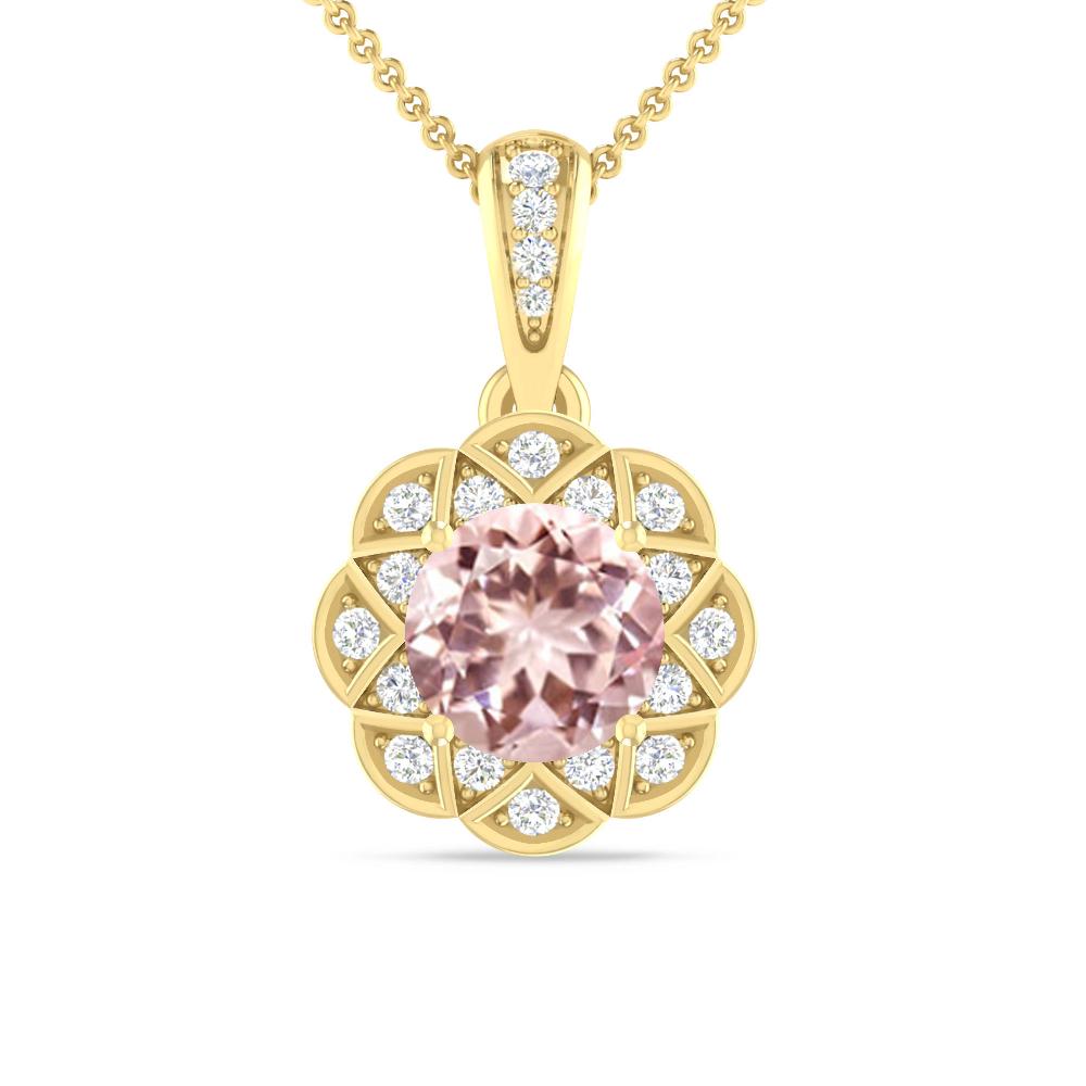 Yellow Gold - Morganite