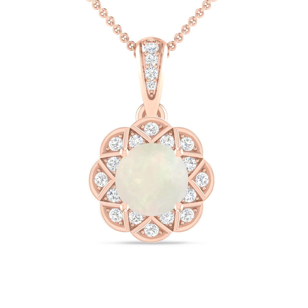 Rose Gold - Opal
