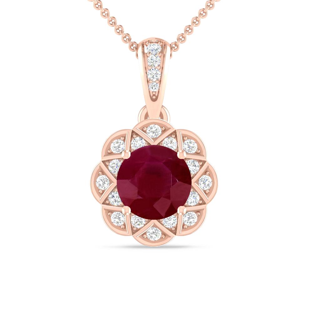 Rose Gold - Ruby