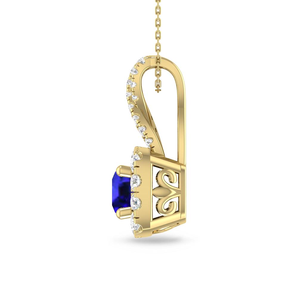Yellow Gold - Tanzanite