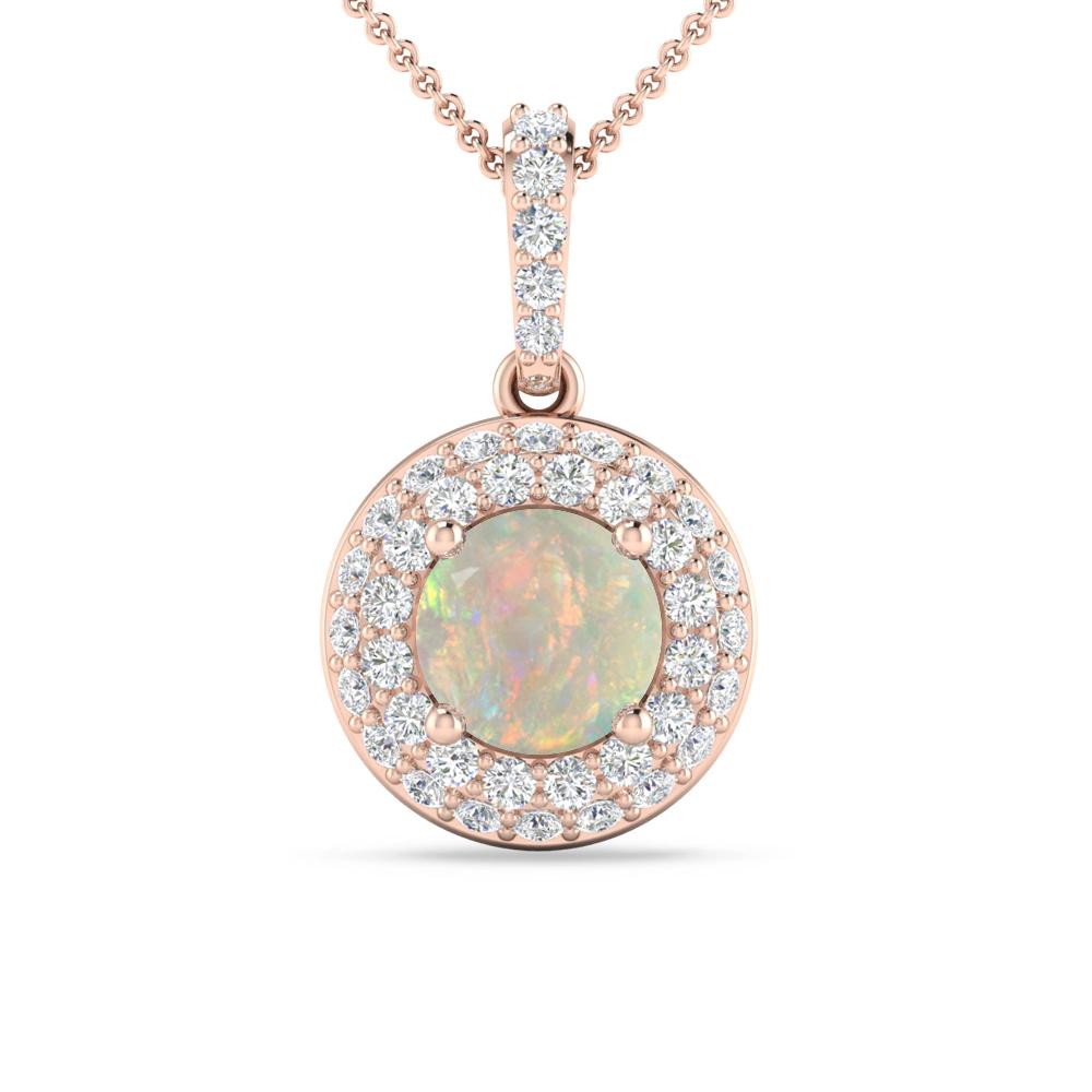 Rose Gold - Opal