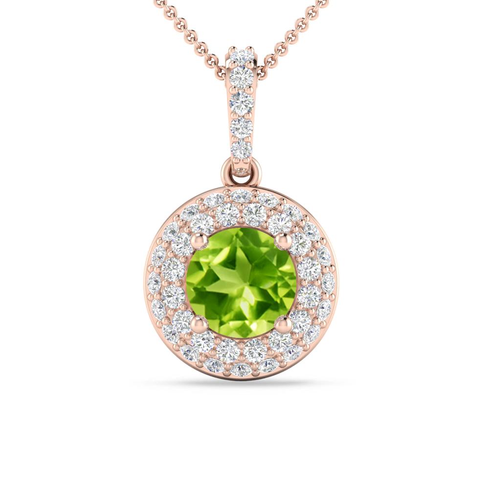 Rose Gold - Peridot