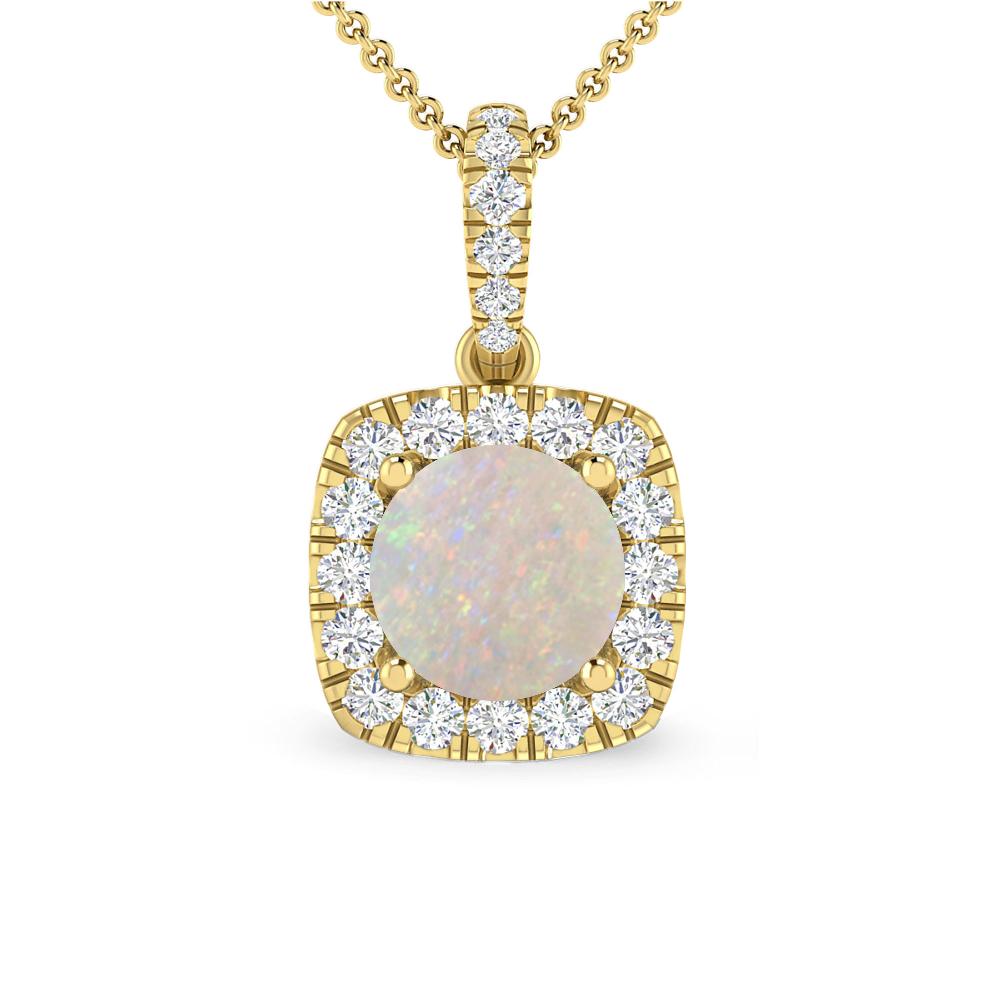 Yellow Gold - Opal