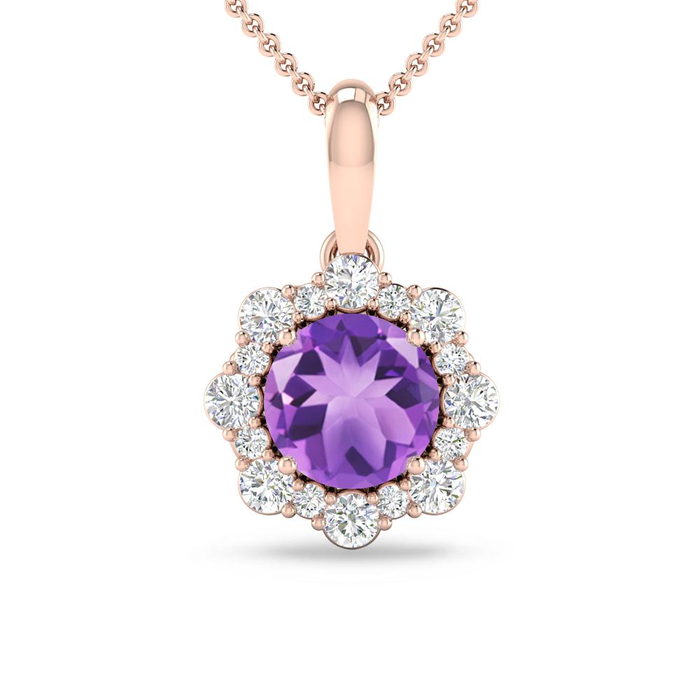 Rose Gold - Amethyst