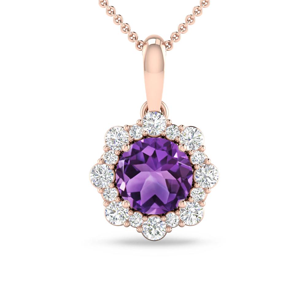 Rose Gold - Amethyst