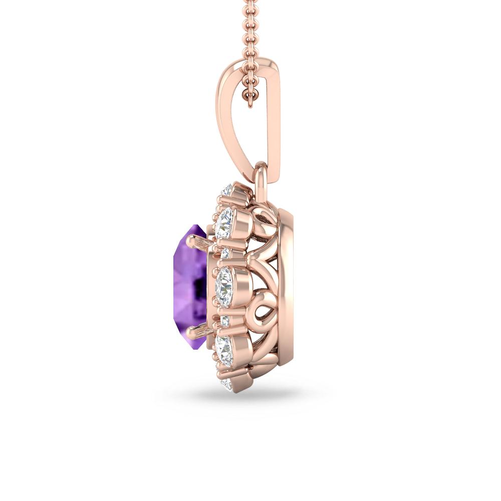 Rose Gold - Amethyst