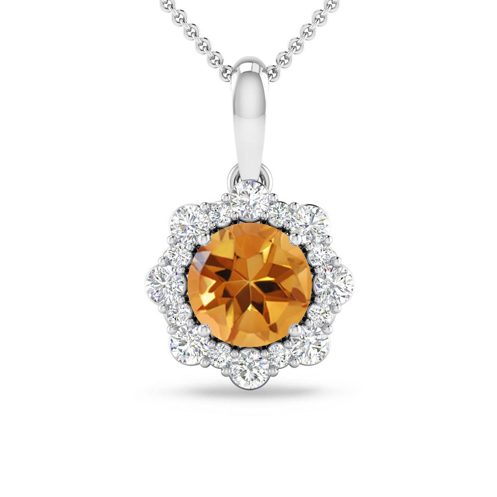 White Gold - Citrine
