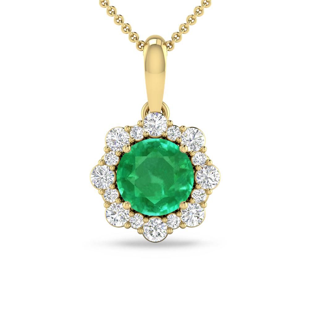 Yellow Gold - Emerald