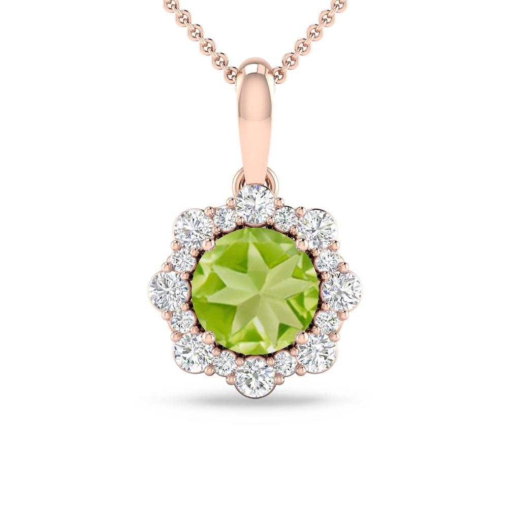 Rose Gold - Peridot