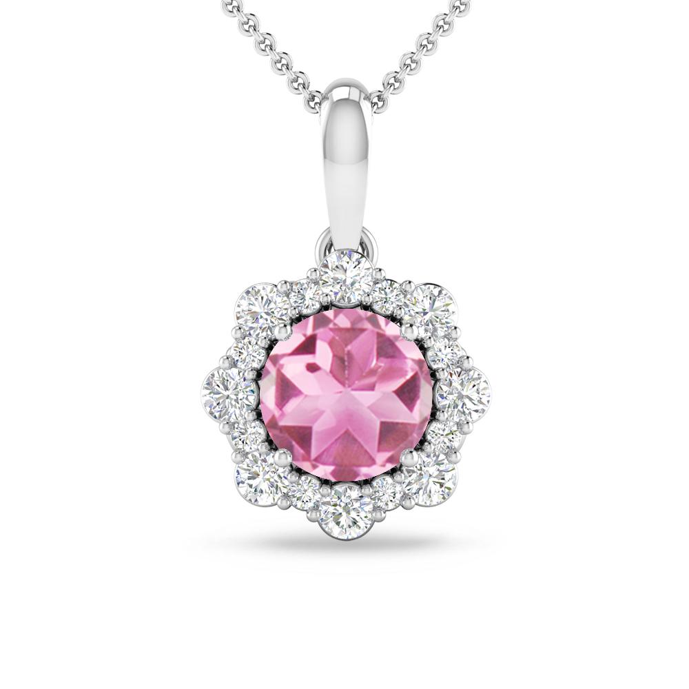 White Gold - Pink Tourmaline