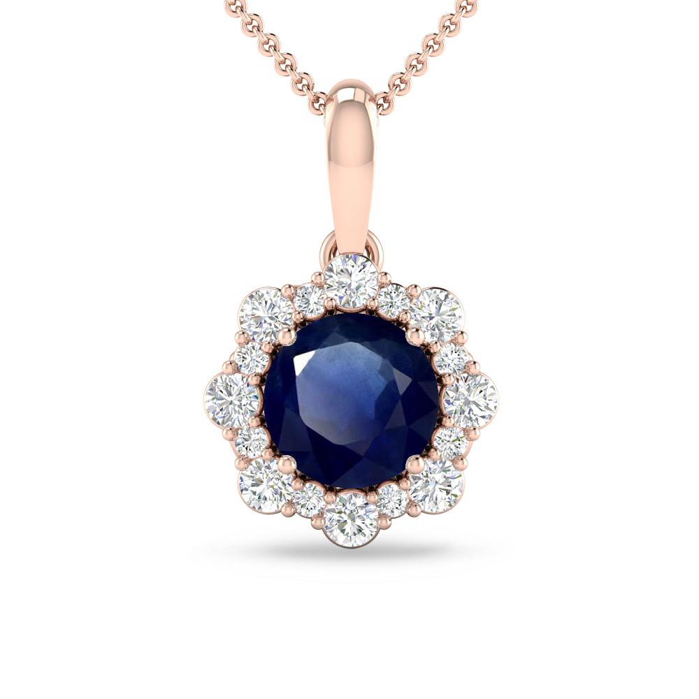 Rose Gold - Sapphire