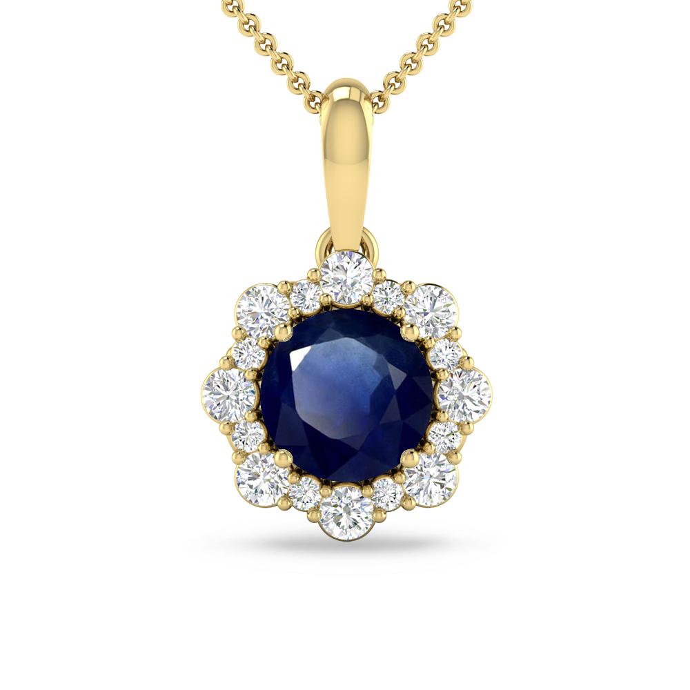 Yellow Gold - Sapphire