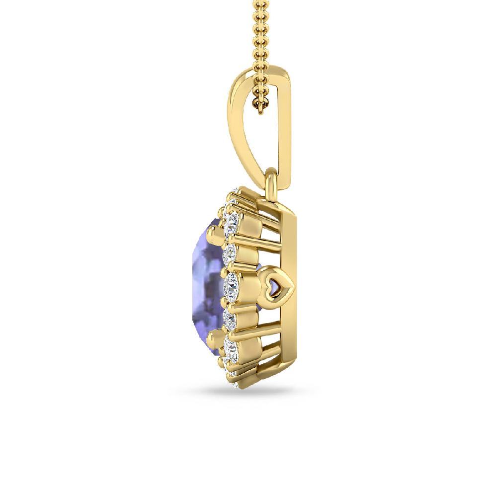 Yellow Gold - Tanzanite