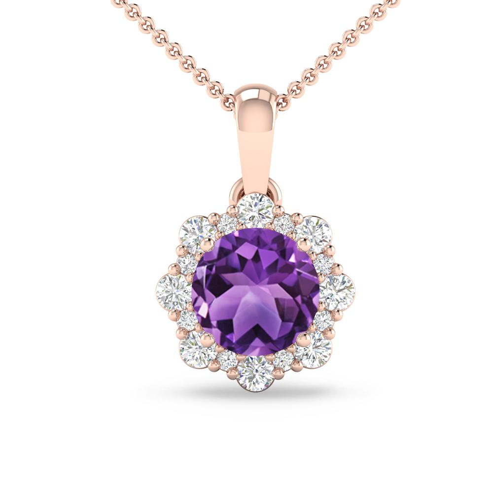 Rose Gold - Amethyst