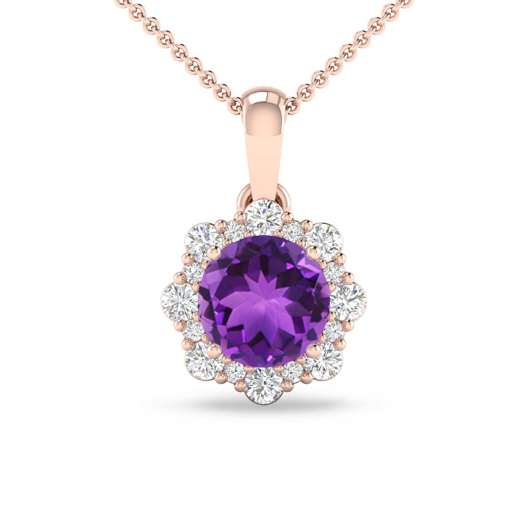 Rose Gold - Amethyst