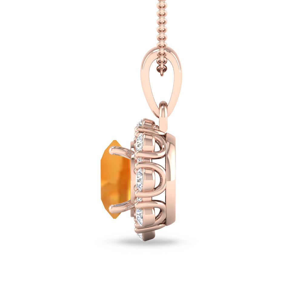 Rose Gold - Citrine