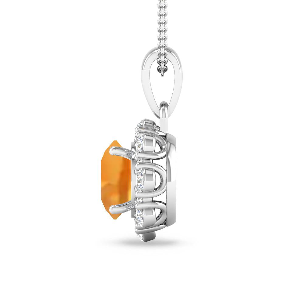White Gold - Citrine