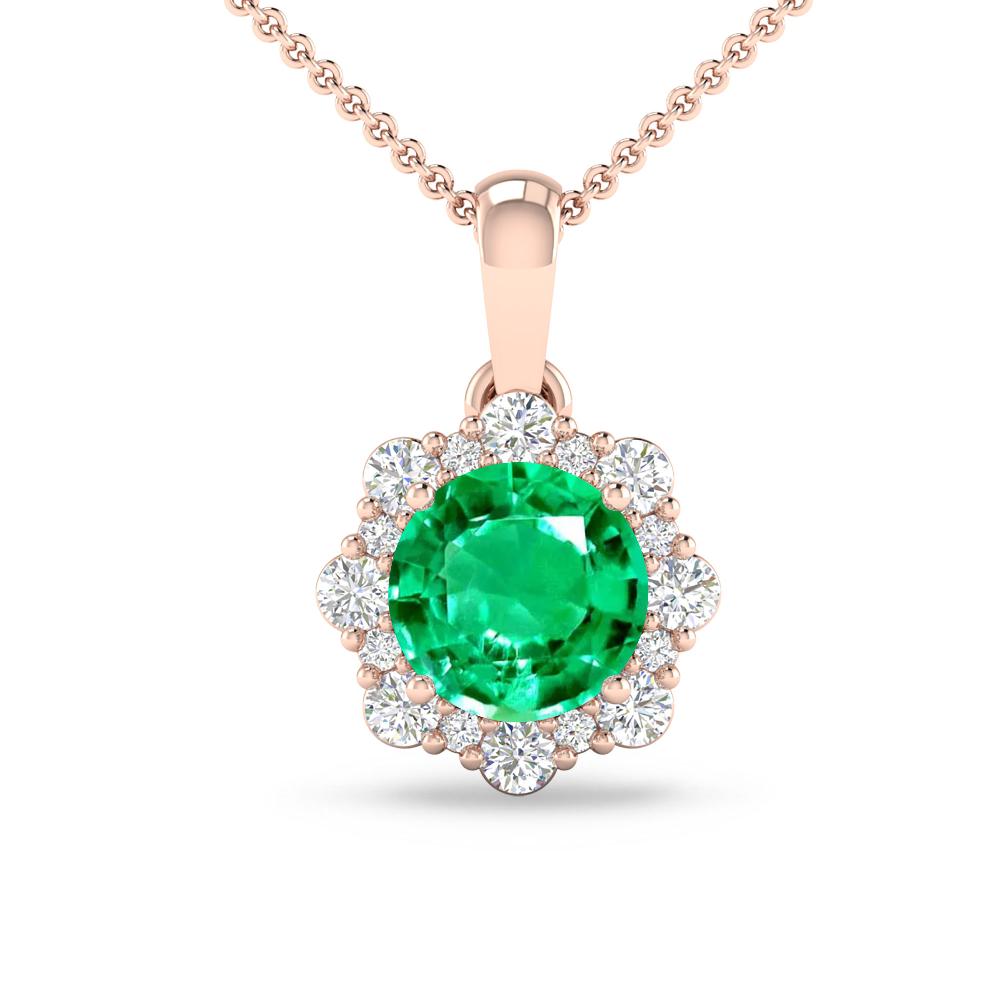 Rose Gold - Emerald