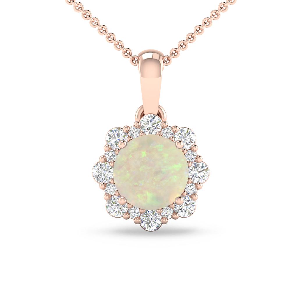 Rose Gold - Opal