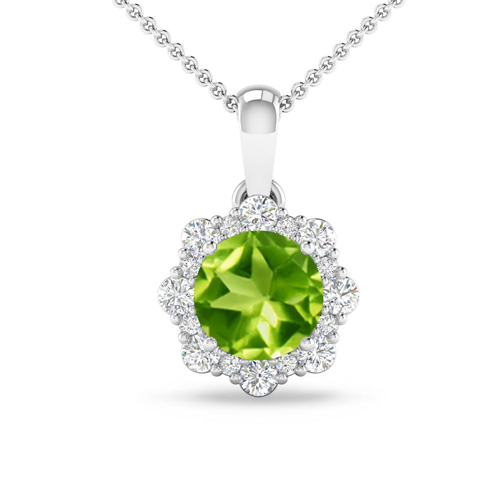 White Gold - Peridot
