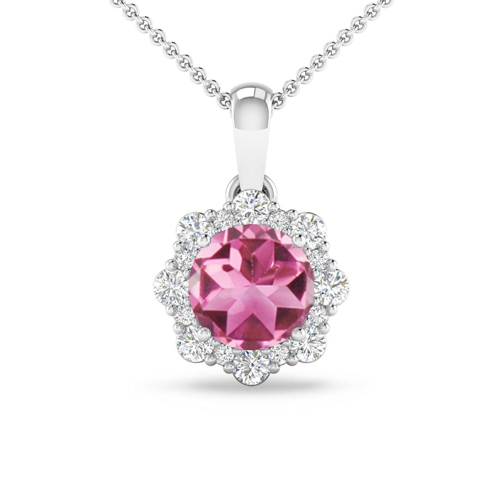 White Gold - Pink Tourmaline