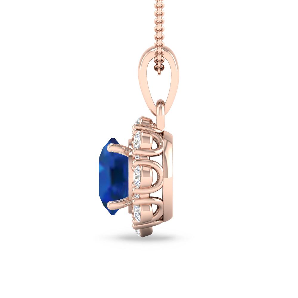 Rose Gold - Sapphire