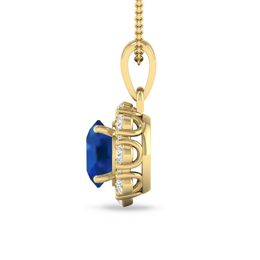 Yellow Gold - Sapphire