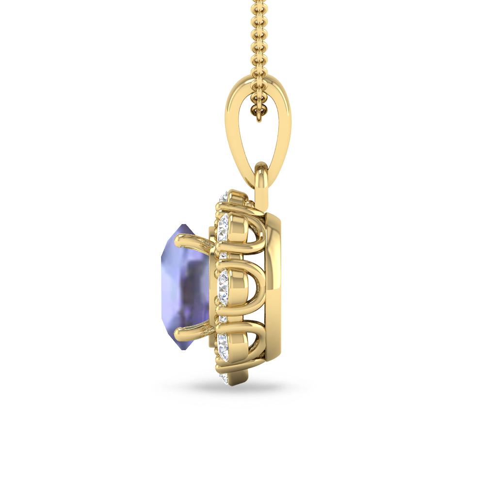 Yellow Gold - Tanzanite