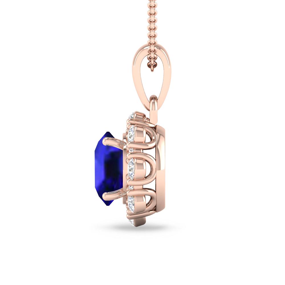 Rose Gold - Tanzanite