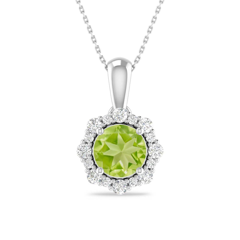 White Gold - Peridot