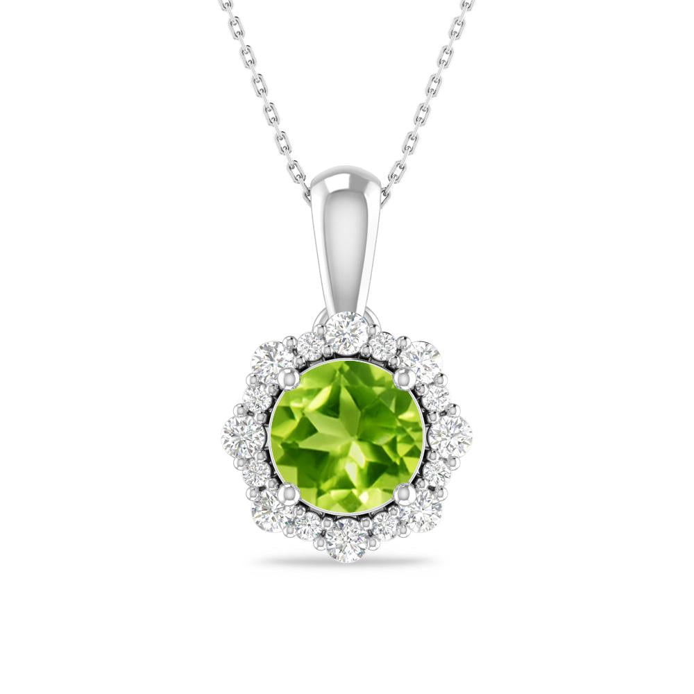 White Gold - Peridot