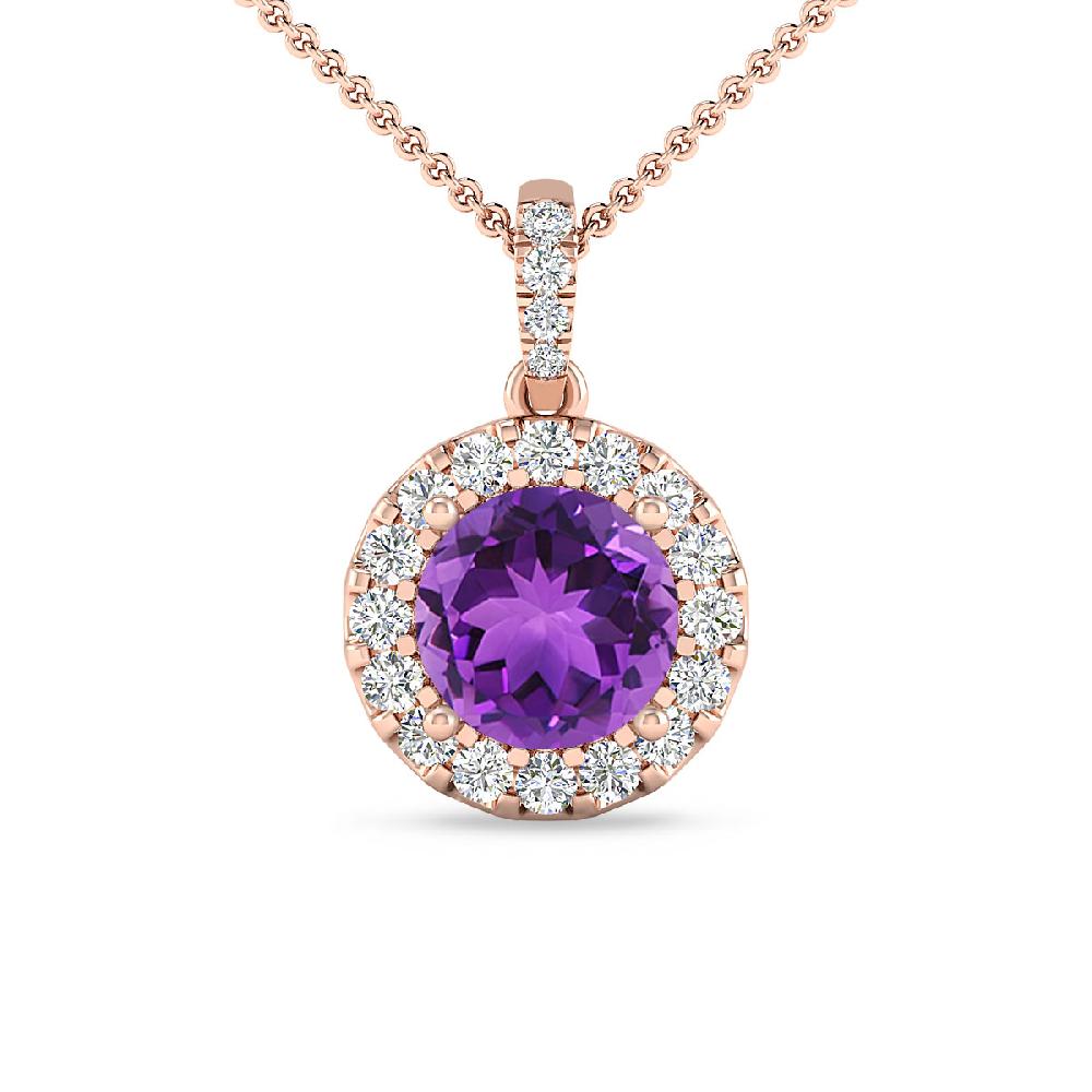 Rose Gold - Amethyst