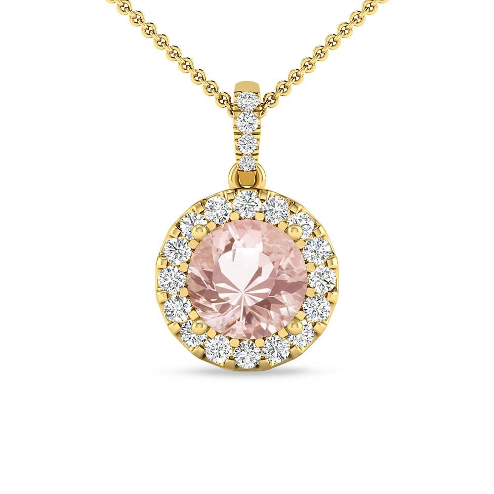 Yellow Gold - Morganite