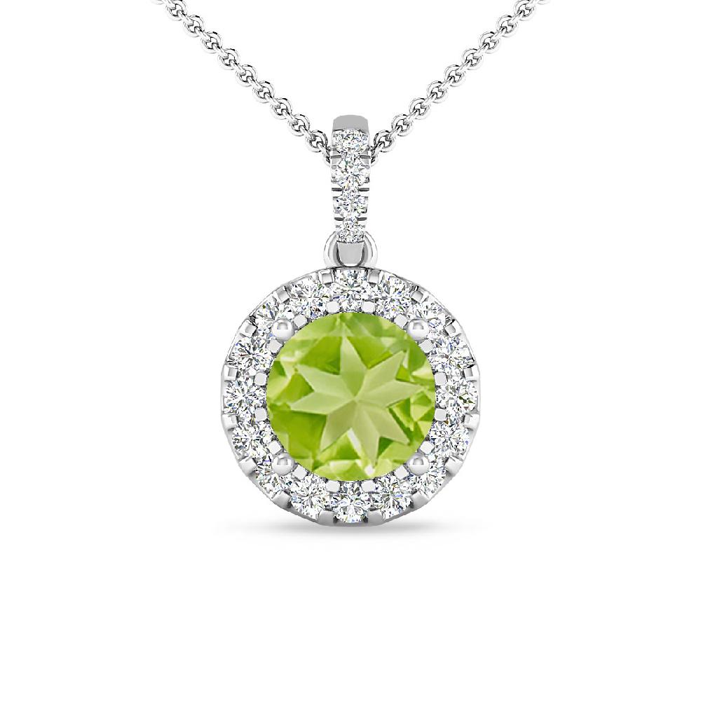 White Gold - Peridot