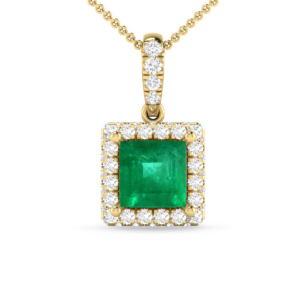 Yellow Gold - Emerald