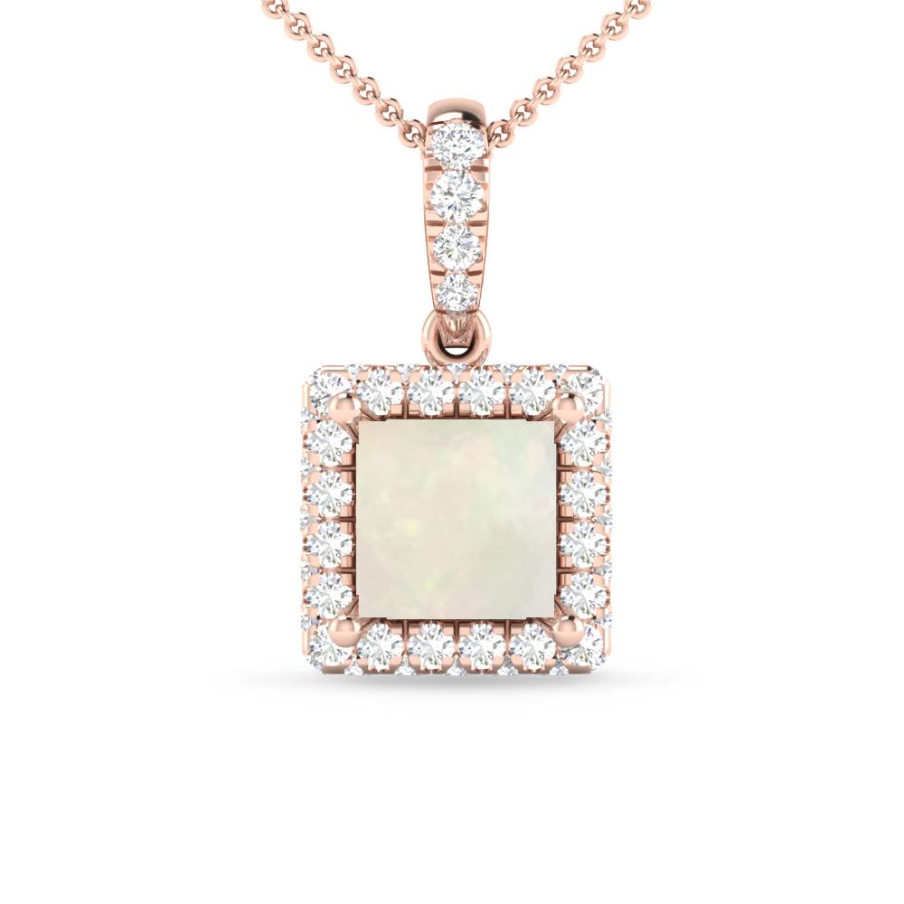 Rose Gold - Opal